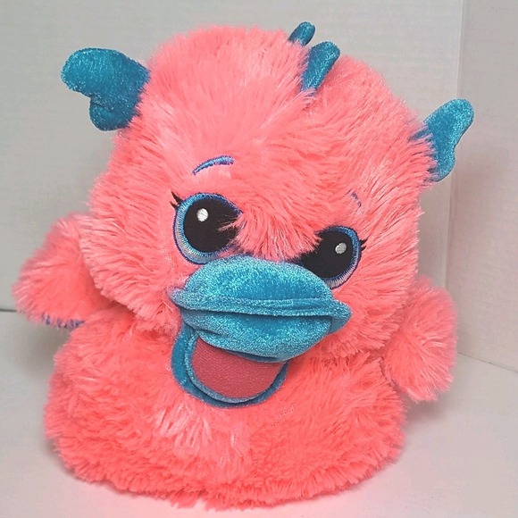 Goffa Other - Goffa Duck Plush Hot Pink Blue Dressed as Dragon 11" Stuffed Animal Toy